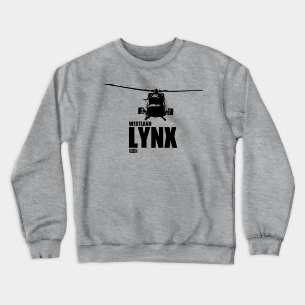 Westland Lynx Crewneck Sweatshirt by Firemission45